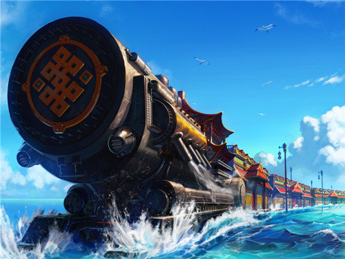 DNF70版本海上列车加载界面